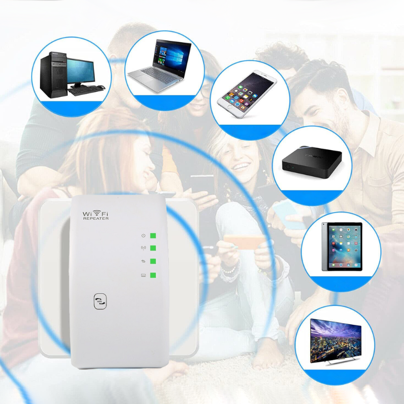 WiFi Signal Booster - Fast & Reliable Coverage