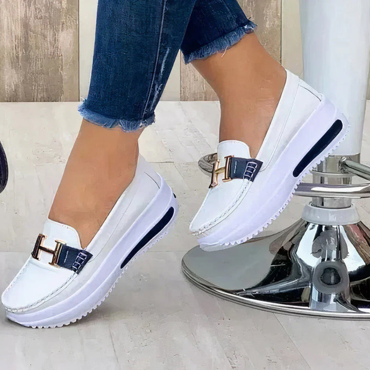 Women’s Platform Loafers – Modern Slip-On Style