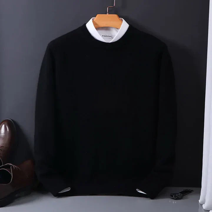 Caspian – Classic fine Wool-like Sweater for Men