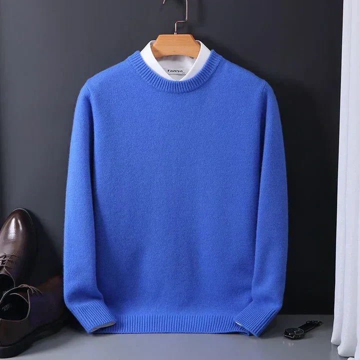 Caspian – Classic fine Wool-like Sweater for Men