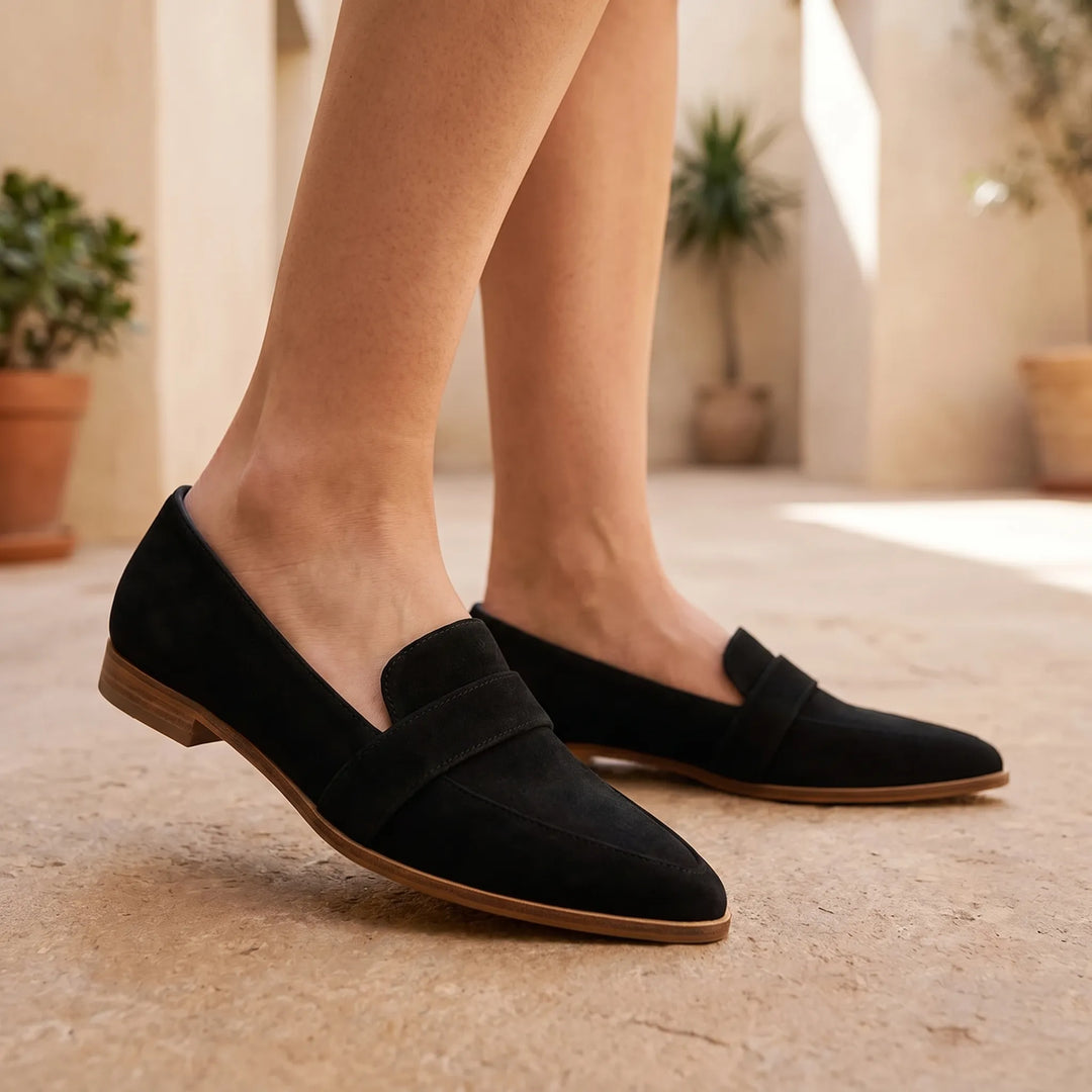 VesamiaPointed Toe Flat Loafers