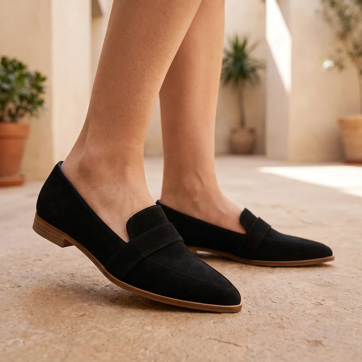 VesamiaPointed Toe Flat Loafers
