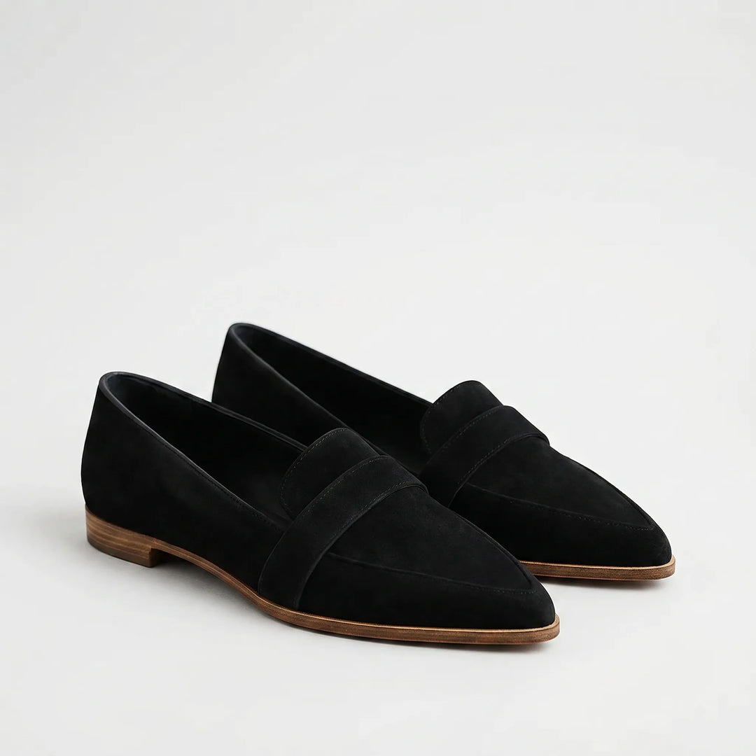 VesamiaPointed Toe Flat Loafers