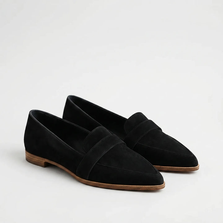 VesamiaPointed Toe Flat Loafers