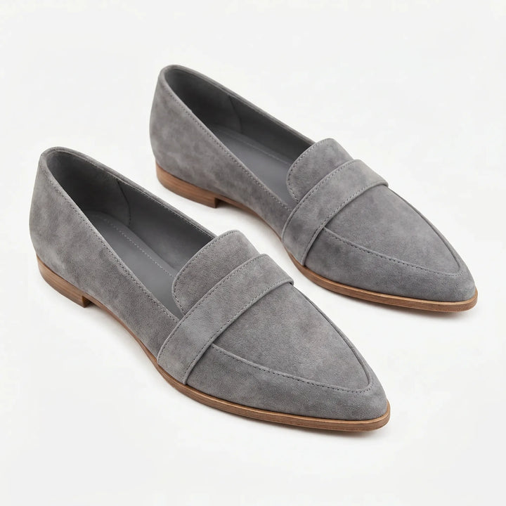 VesamiaPointed Toe Flat Loafers