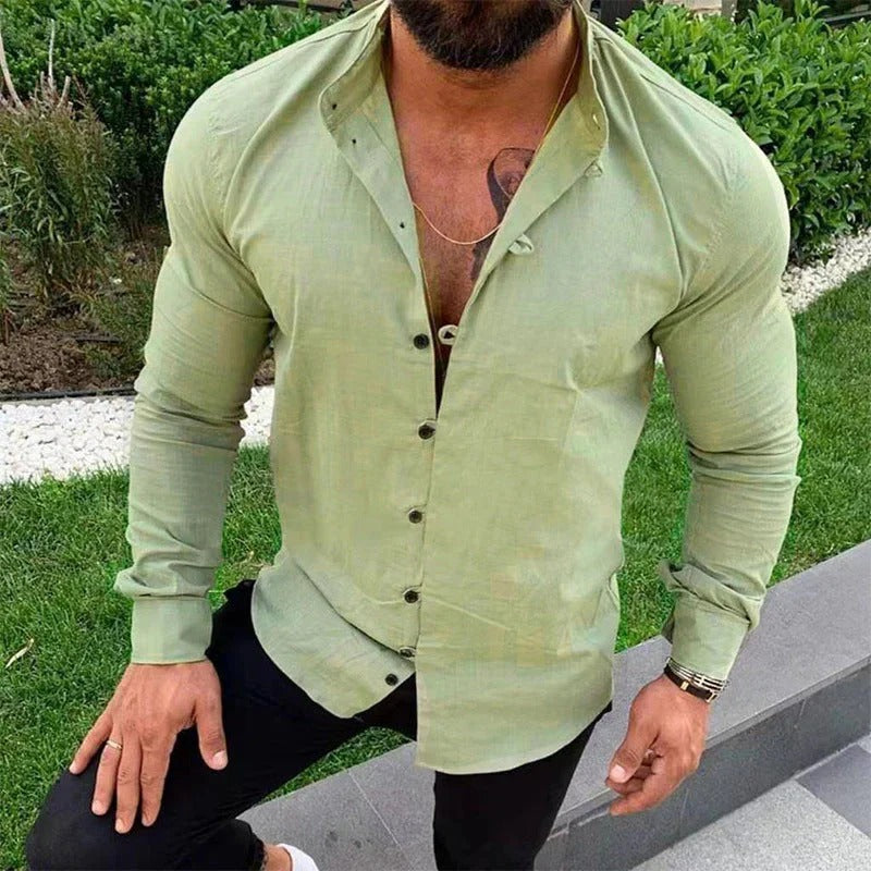 Casual Men’s Linen Shirt