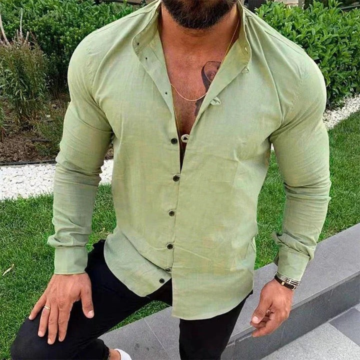 Casual Men’s Linen Shirt