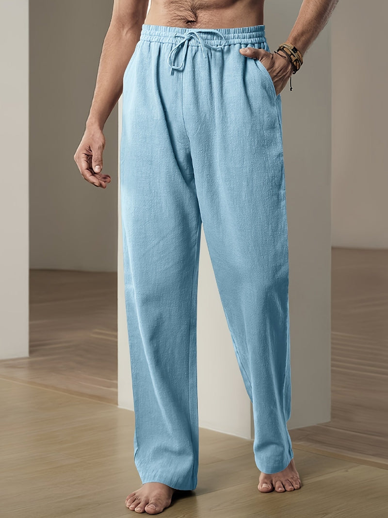 Men’s Relaxed Fit Drawstring Pants