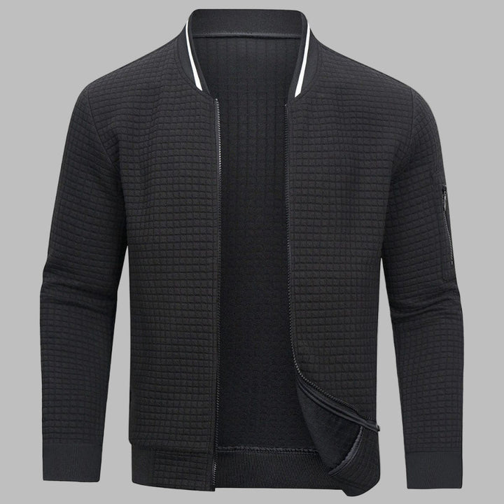 Modern Men’s Zip-Up Sweater