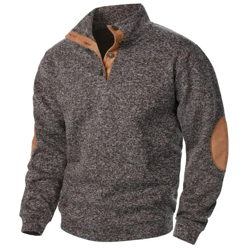 Men's V-Neck Sweatshirt for Outdoor & comfortable Style