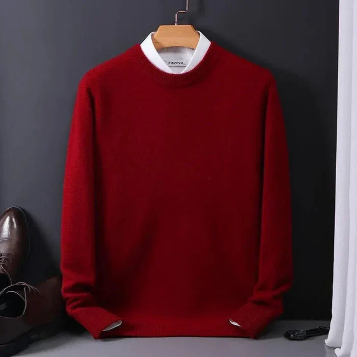 fine wool Loose Sweater Timeless Warmth in a Relaxed Silhouette