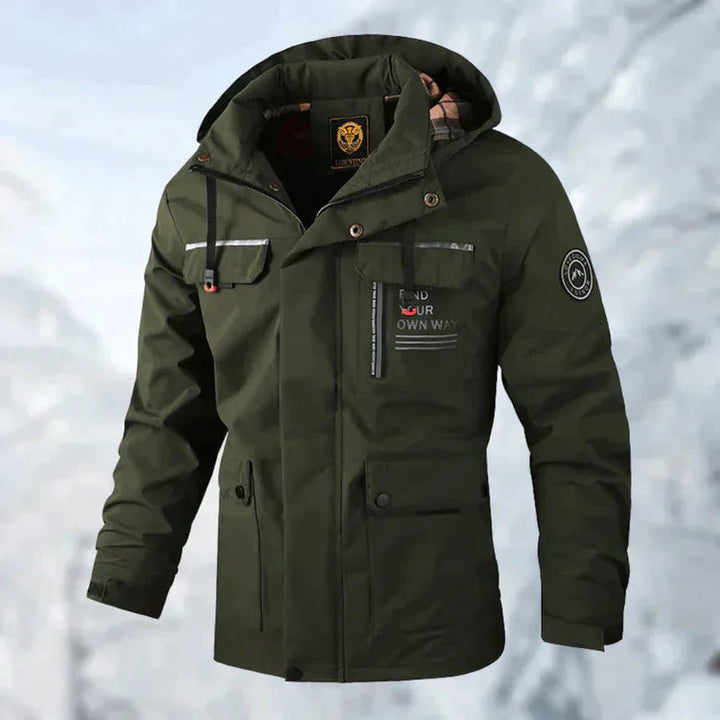 Cael – Men's Wind and Waterproof Hooded Jacket