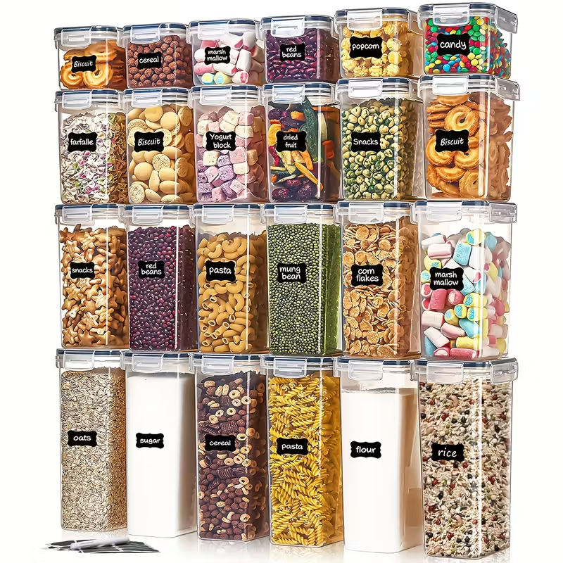 24‑Piece Airtight Food Storage Containers