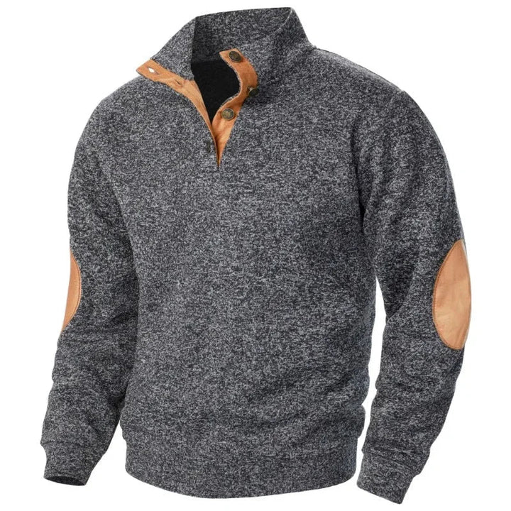 Men's V-Neck Sweatshirt for Outdoor & comfortable Style