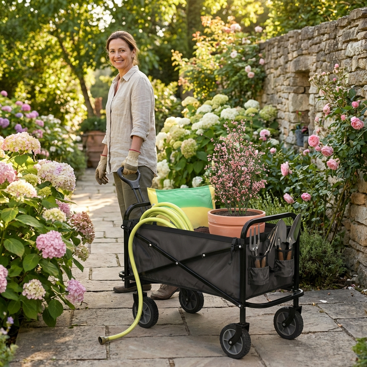 Collapsible Heavy Duty Utility Wagon