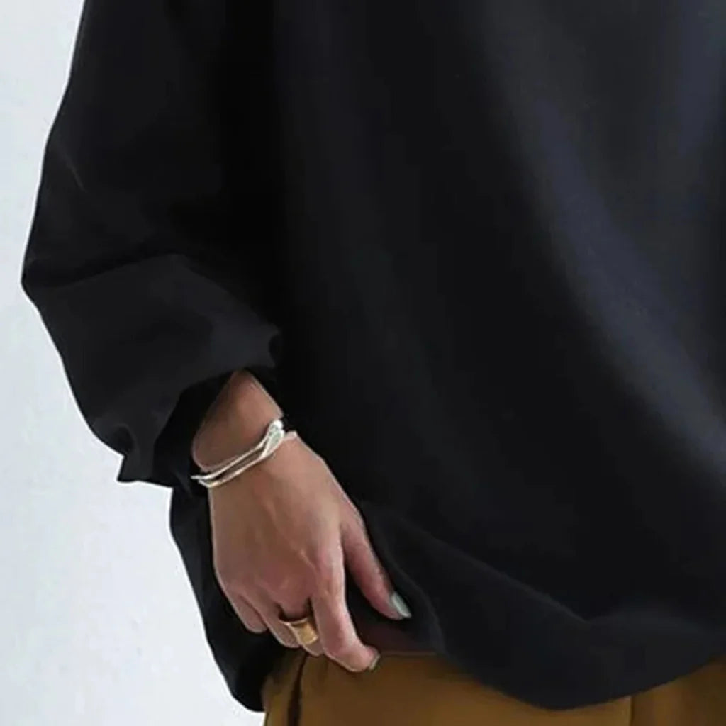 Minimalist Loose-Fit Top Timeless Simplicity with Everyday Comfort
