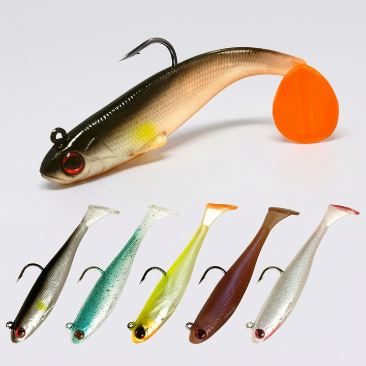 Bass & Pike Swimbait with Lead Jig Head