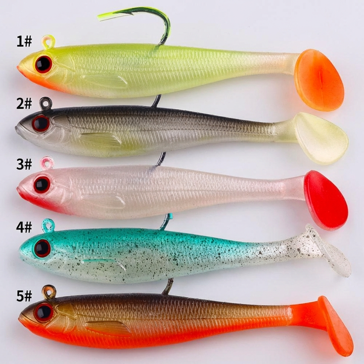 Bass & Pike Swimbait with Lead Jig Head