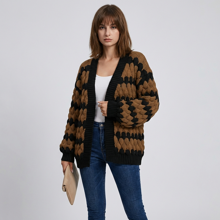 Women’s Open-Front Cardigan – Stylish and Versatile Layering Piece