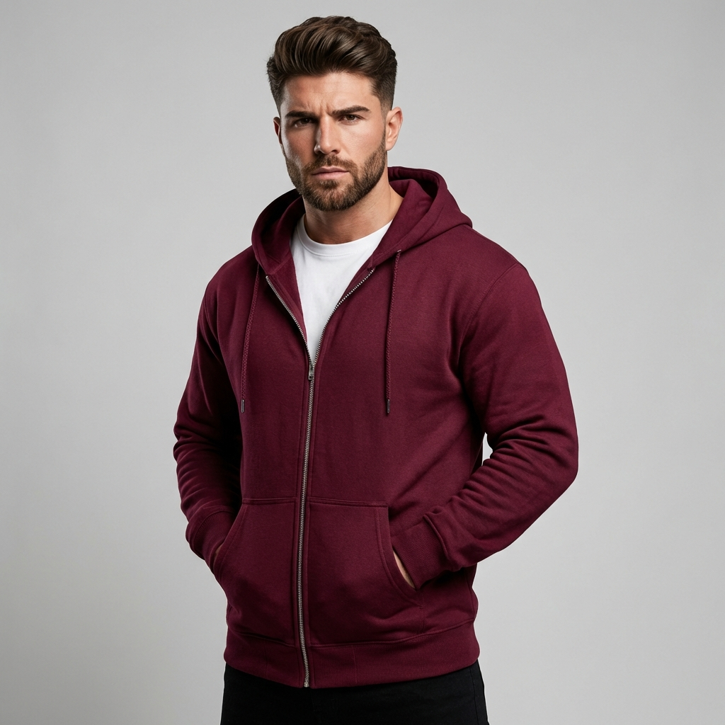 Men’s Full‑Zip Hoodie