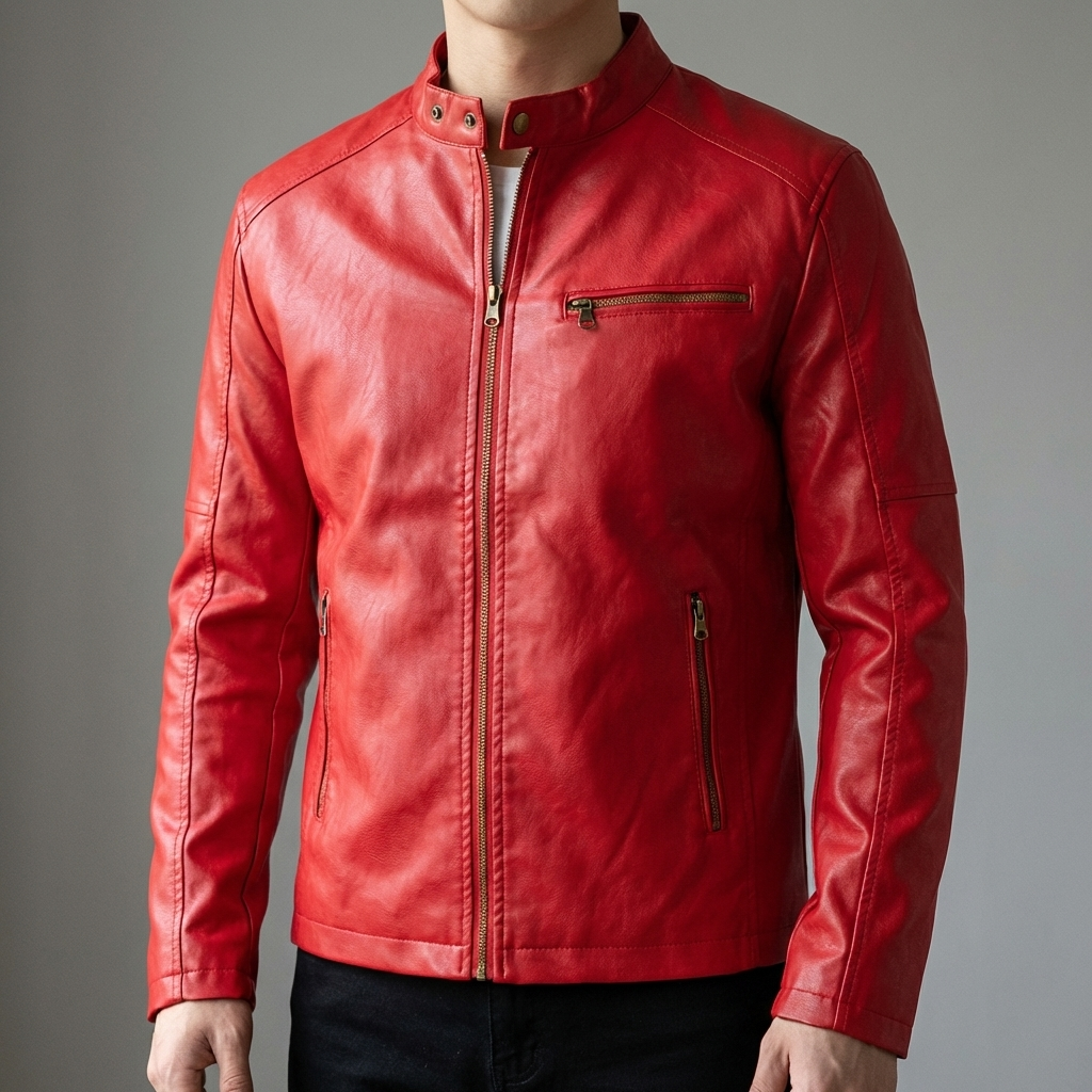 Max – Elegant and Waterproof Leather Jacket for Men