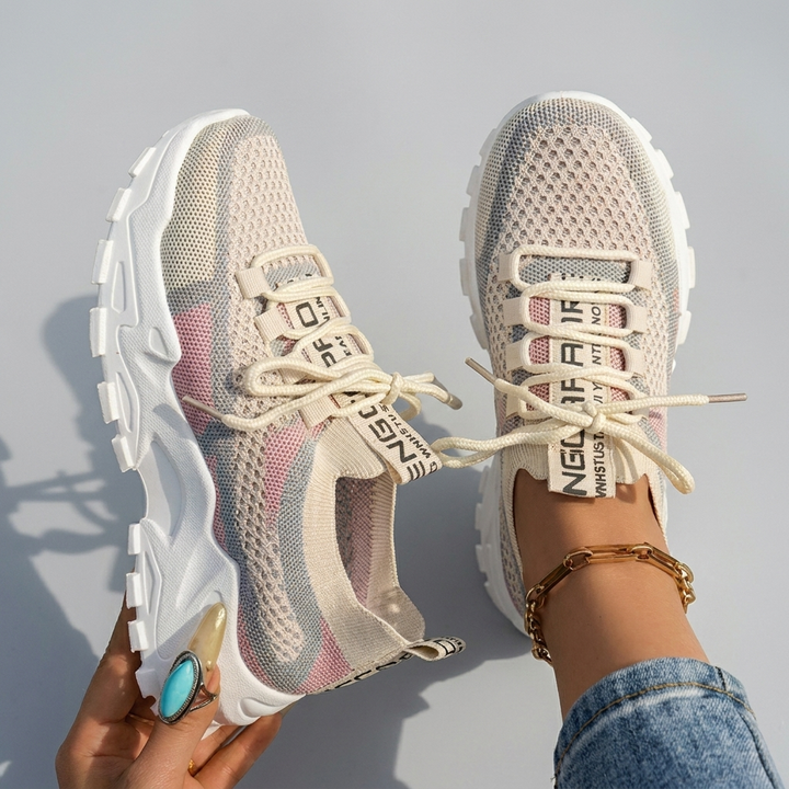 Breathable Mesh Lightweight Women’s Walking Sneakers