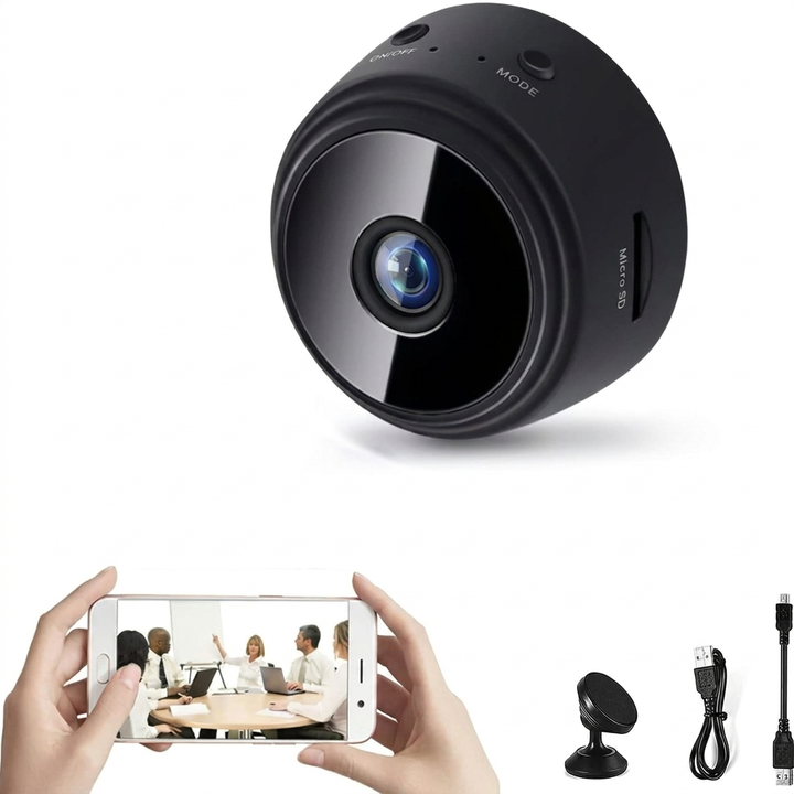 1080P Magnetic Wi‑Fi Mini Security Camera
