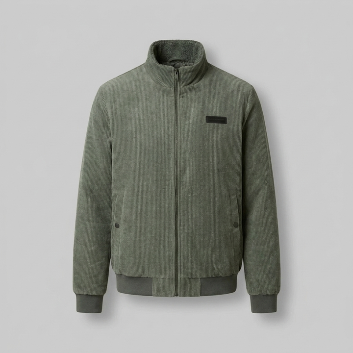 Elegant Corduroy Jacket with Pleasant Warmth