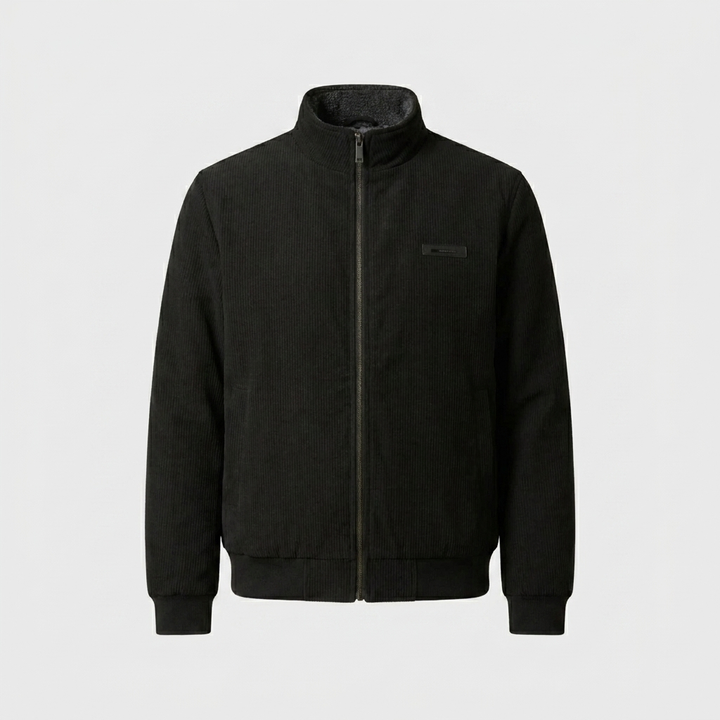 Elegant Corduroy Jacket with Pleasant Warmth