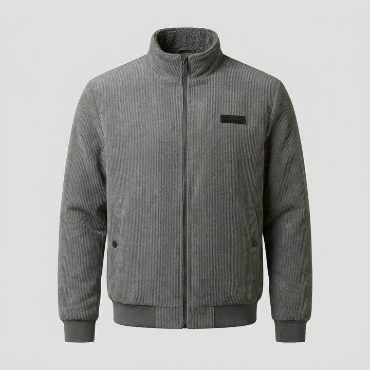 Elegant Corduroy Jacket with Pleasant Warmth