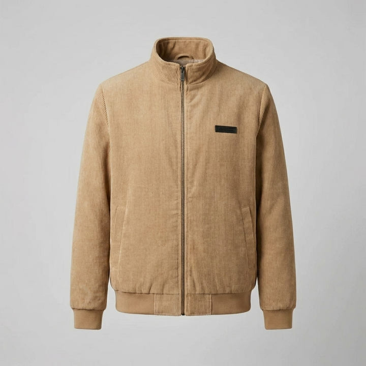 Elegant Corduroy Jacket with Pleasant Warmth