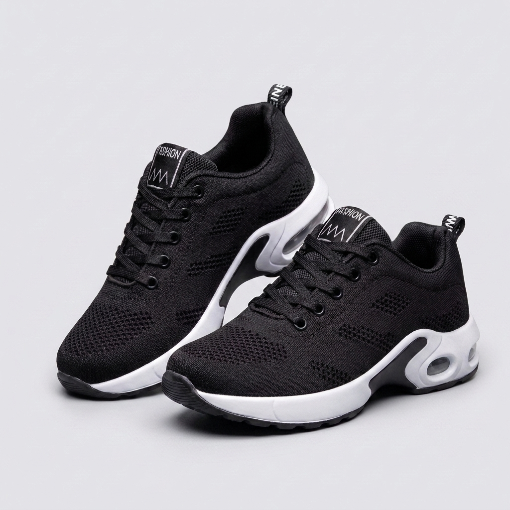 Lightweight Breathable Air Cushion Walking Sneakers
