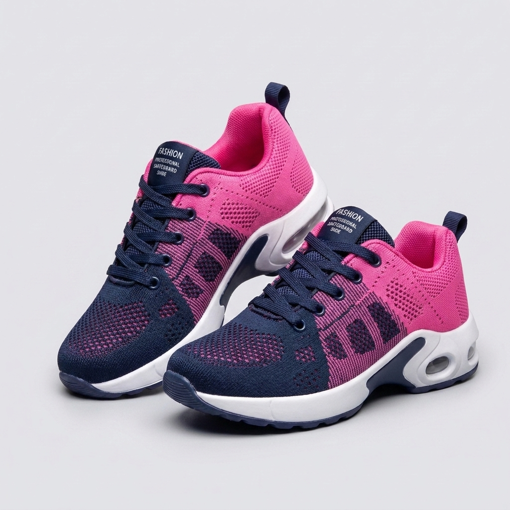 Lightweight Breathable Air Cushion Walking Sneakers