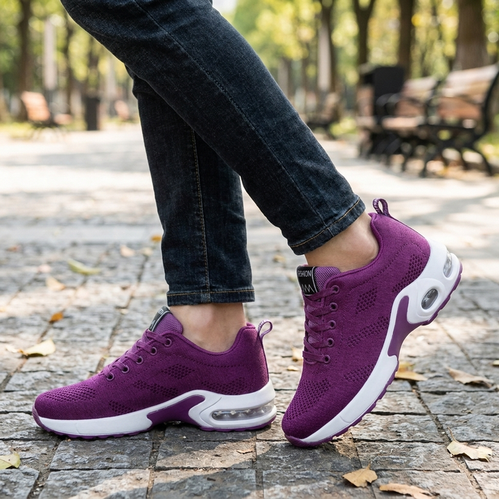 Lightweight Breathable Air Cushion Walking Sneakers