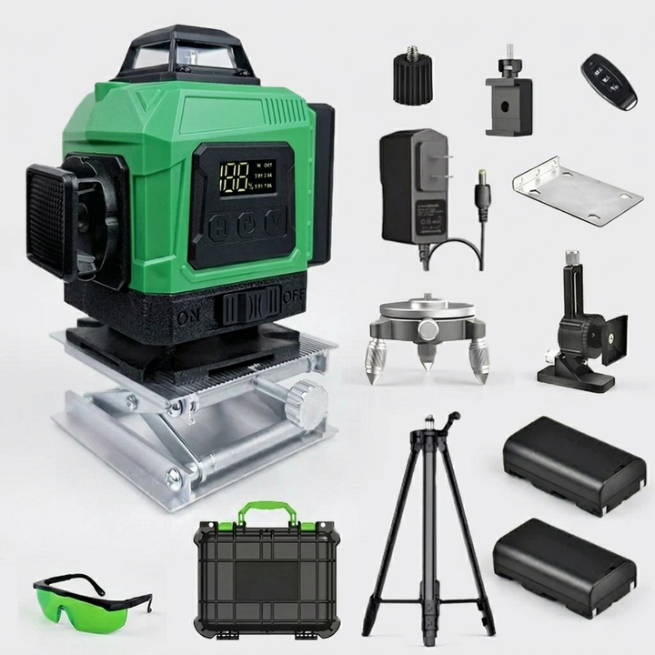 16‑Line 4D Laser Level for Professional Precision Measurements
