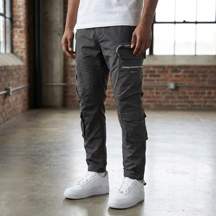 Men’s Beltless Cargo Trousers