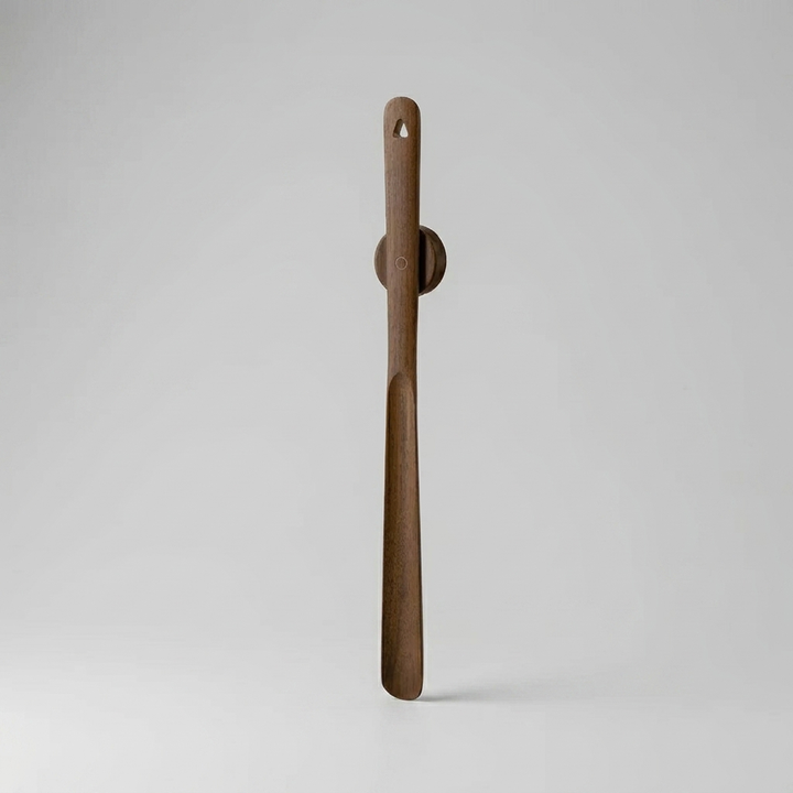 Long Handle Shoehorn with Magnetic Wall Mount