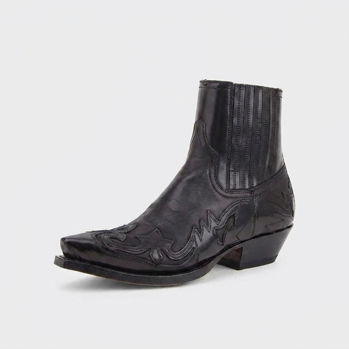 Western Style Ankle Boots