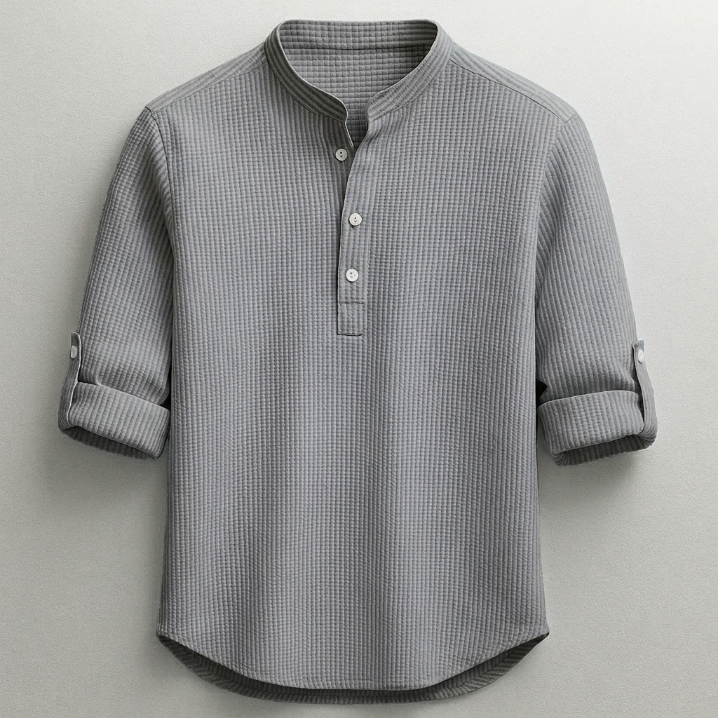 Alessio Classic Men’s Cotton Dress Shirt – Everyday Smartwear