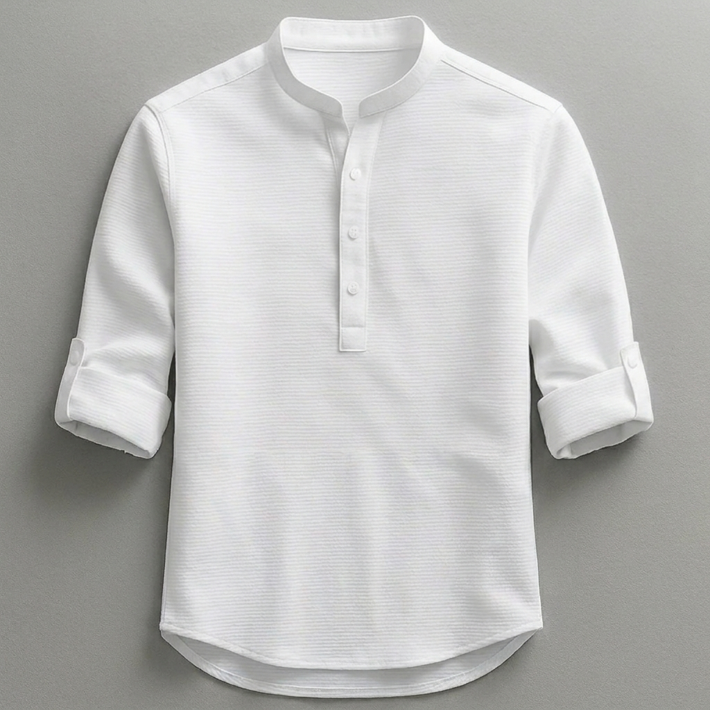Alessio Classic Men’s Cotton Dress Shirt – Everyday Smartwear
