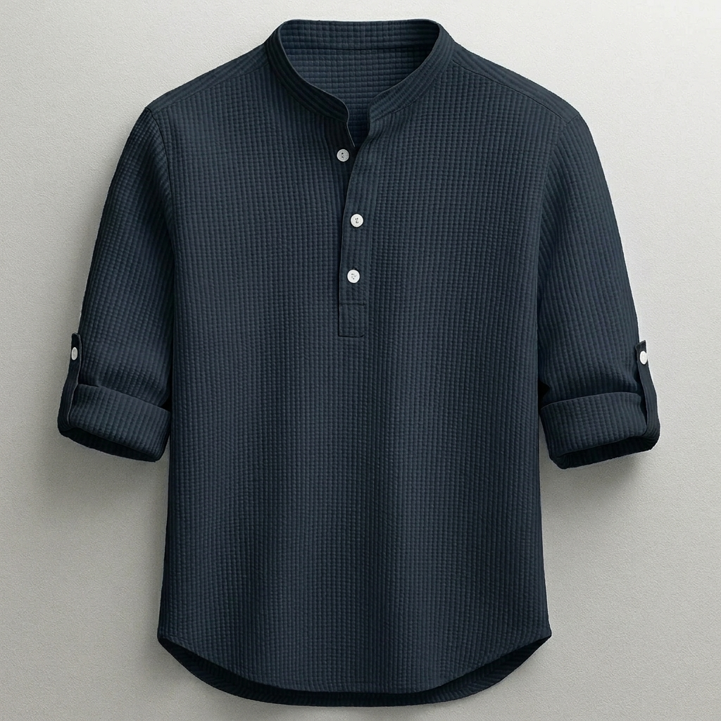 Alessio Classic Men’s Cotton Dress Shirt – Everyday Smartwear