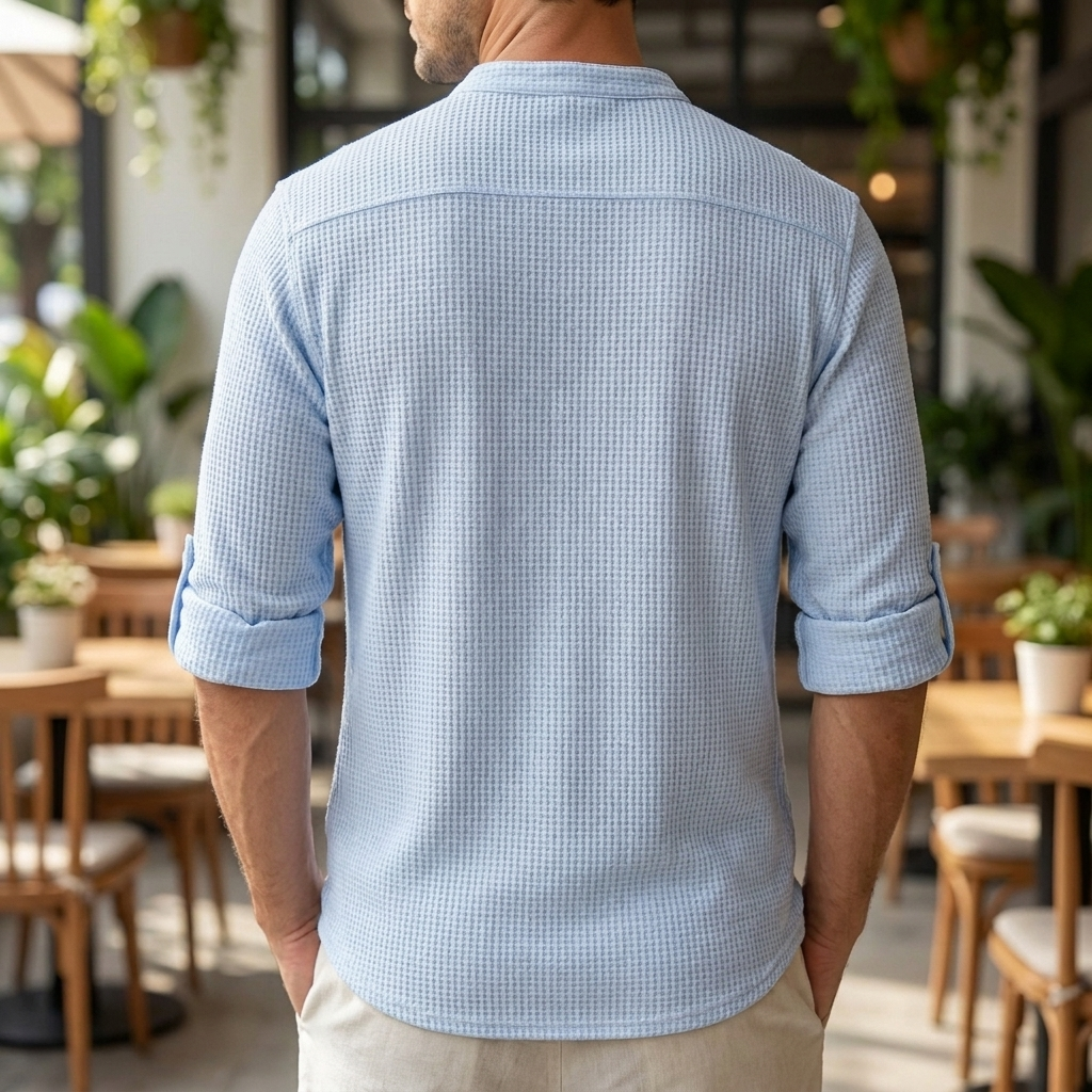 Alessio Classic Men’s Cotton Dress Shirt – Everyday Smartwear