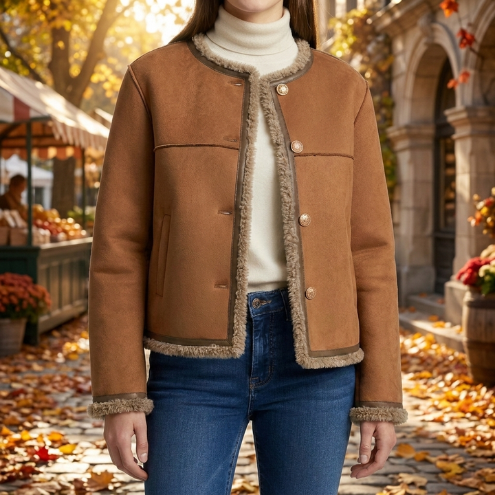 Classic Women’s Jacket with Accent Detailing