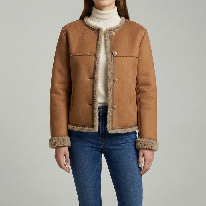 Classic Women’s Jacket with Accent Detailing