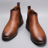 Classic Brown Slip-On Boots