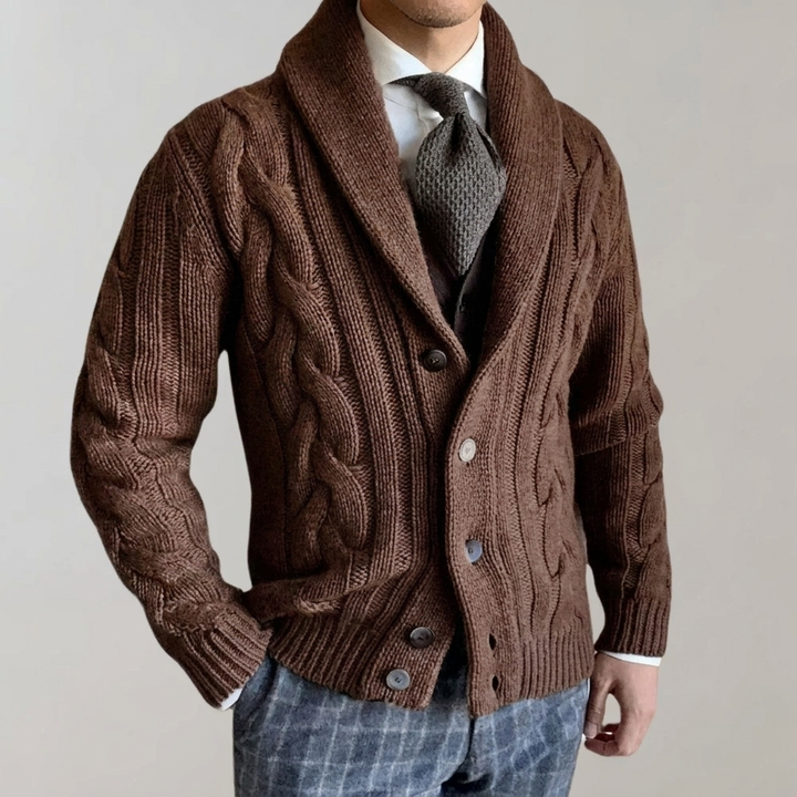 Men’s Button-Up Cardigan