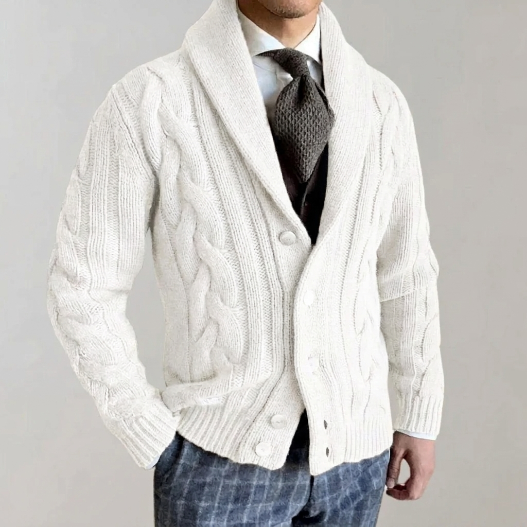 Men’s Button-Up Cardigan