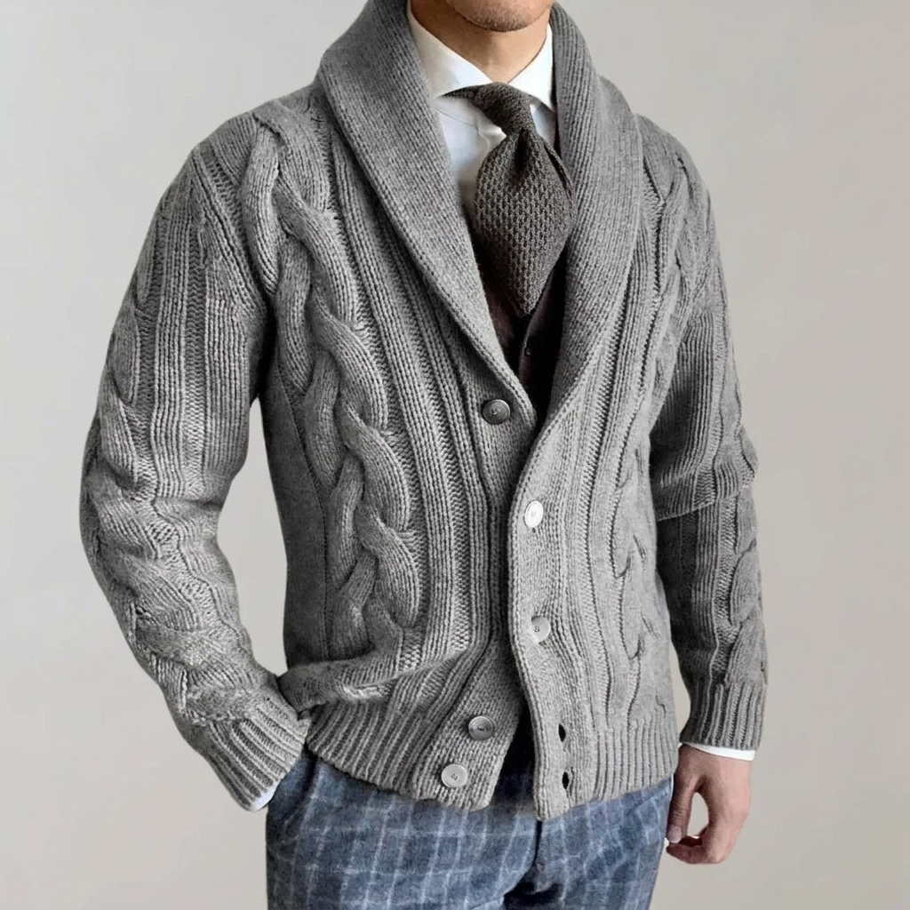 Men’s Button-Up Cardigan