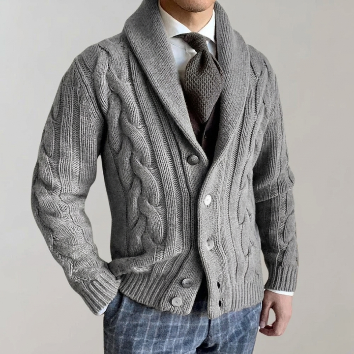 Men’s Button-Up Cardigan