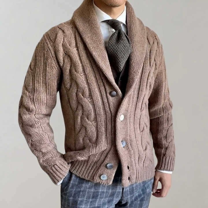 Men’s Button-Up Cardigan
